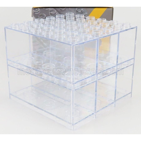 TINY TOYS ESPOSITORE 6X DISPLAY CASES - Lungh.LENGHT cm 15 X Largh.WIDTH cm 50 X Alt.HEIGHT cm 67 (altezza interna INTERIOR HEIG