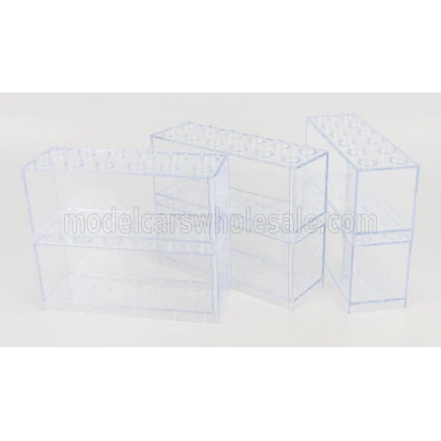 TINY TOYS ESPOSITORE 6X DISPLAY CASES - Lungh.LENGHT cm 15 X Largh.WIDTH cm 50 X Alt.HEIGHT cm 67 (altezza interna INTERIOR HEIG