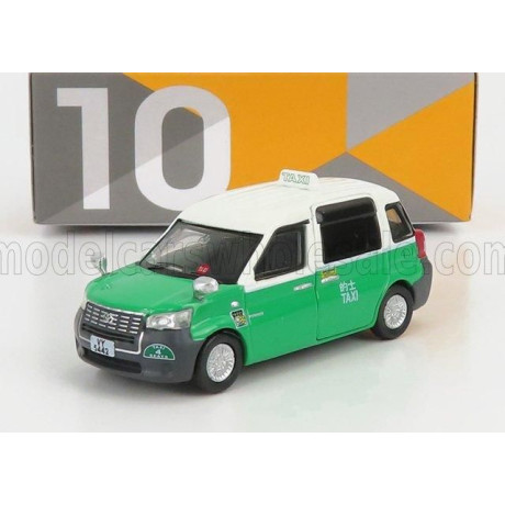 TINY TOYS TOYOTA HYBRID COMFORT TAXI 2020 - GREEN WHITE 1/64