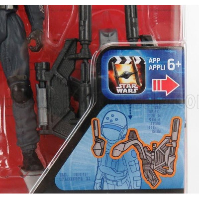 TOMICA STAR WARS ROGUE ONE IMPERIAL GROUND CREW FIGURE CM. 9.5 - GREY BLACK 1/18