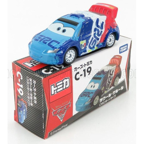 TOMICA WALT DISNEY PIXAR CARS - RAOUL CAROUL - BLUE WHITE RED 1/64