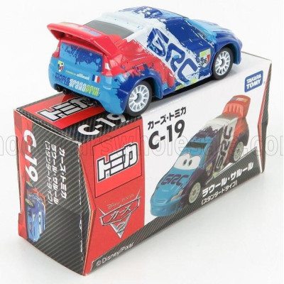 TOMICA WALT DISNEY PIXAR CARS - RAOUL CAROUL - BLUE WHITE RED 1/64