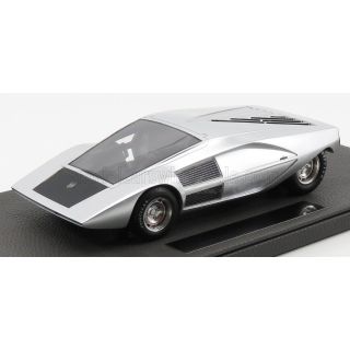 TOPMARQUES LANCIA STRATOS ZERO CONCEPT 1970 - SILVER 1/12