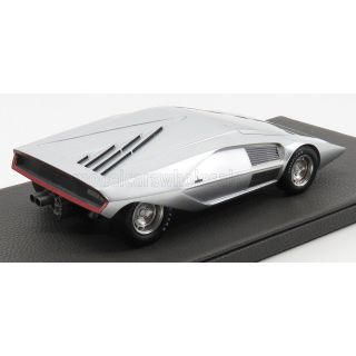TOPMARQUES LANCIA STRATOS ZERO CONCEPT 1970 - SILVER 1/12