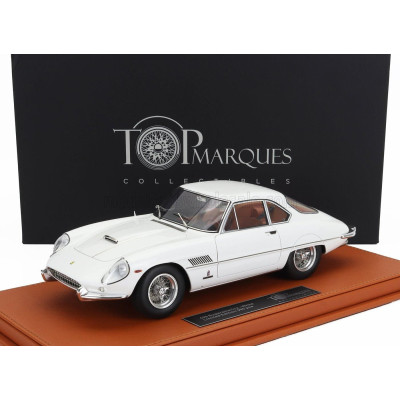 TOPMARQUES FERRARI 400SA SUPERAMERICA 1-SERIES COUPE 1961 - WHITE 1/18