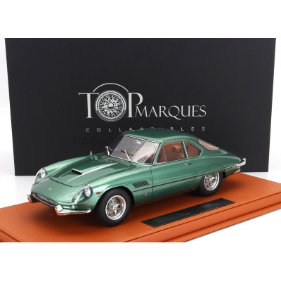 TOPMARQUES FERRARI 400SA SUPERAMERICA 1-SERIES COUPE 1961 - GREEN 1/18