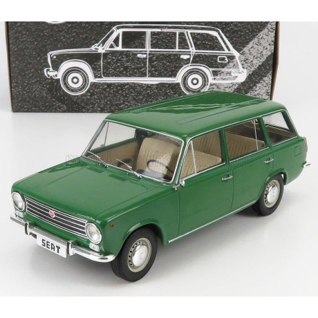TRIPLE9 SEAT FIAT 124 FAMILIARE 1968 - GREEN 1/18