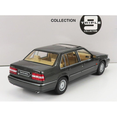 TRIPLE9 VOLVO 960 1996 - DARK GREY MET 1/18