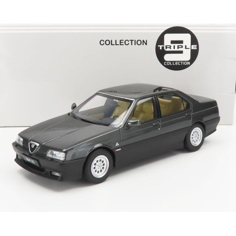 TRIPLE9 ALFA ROMEO 164 Q4 1994 - BEIGE INTERIOR - DARK GREY MET 1/18