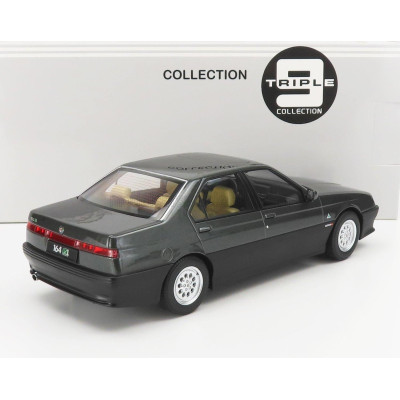 TRIPLE9 ALFA ROMEO 164 Q4 1994 - BEIGE INTERIOR - DARK GREY MET 1/18