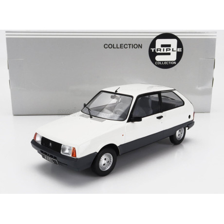 TRIPLE9 CITROEN AXEL 12 TRS 1990 - WHITE GREY 1/18