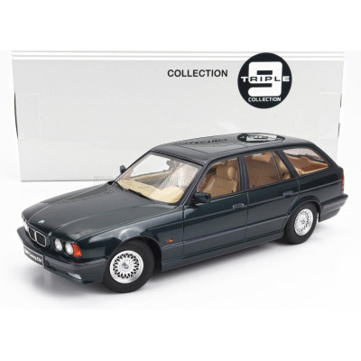 TRIPLE9 BMW 5-SERIES TOURING (E34) SW STATION WAGON 1996 - GREEN MET 1/18