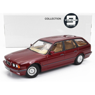 TRIPLE9 BMW 5-SERIES TOURING (E34) SW STATION WAGON 1996 - RED MET 1/18