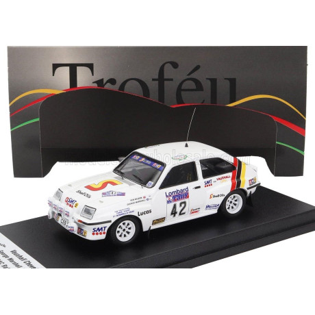 TROFEU VAUXHALL CHEVETTE HSR (night version) N 42 RALLY RAC LOMBARD 1983 GEORGE MARSHALL - KEN WILSON - WHITE 1/43