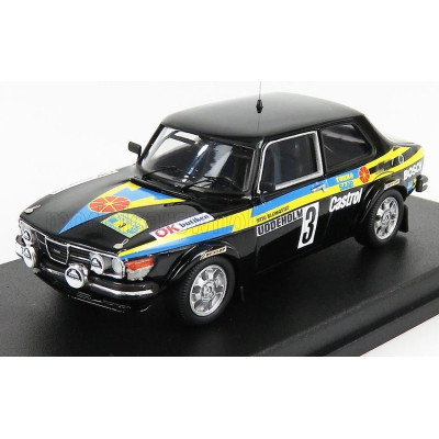 TROFEU SAAB 99 TURBO N 3 WINNER RALLY SWEDEN 1979 S.BLOMQVIST - B.CEDERBERG - BLACK 1/43