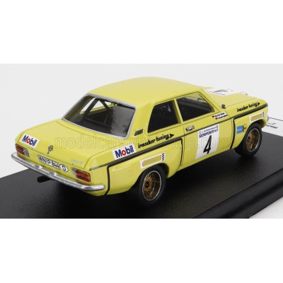 TROFEU OPEL ASCONA (night version) N 4 2nd RALLY SEMPERIT 1973 W.ROHRL - J.BERGER - YELLOW 1/43
