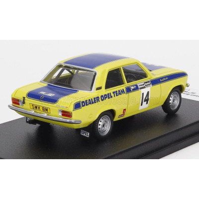TROFEU OPEL ASCONA (night version) N 14 RALLY WELSH 1974 R.BROOKES - R.H.EVANS - YELLOW BLUE 1/43