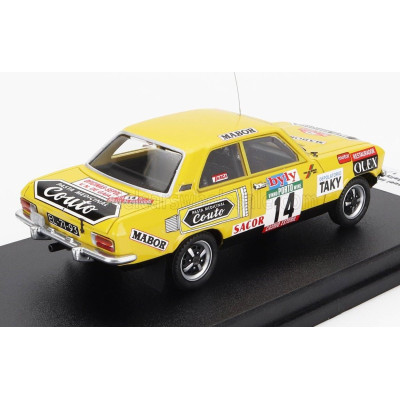 TROFEU OPEL ASCONA (night version) N 14 9th RALLY PORTUGAL 1976 MANUEL INACIO - PINA DE MORAIS - YELLOW 1/43