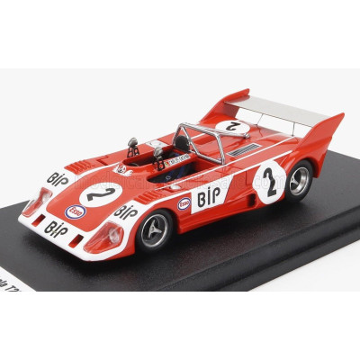 TROFEU LOLA T292 SIDER N 2 WINNER RALLY VILA REAL 1973 CARLOS SANTOS - ORANGE WHITE 1/43