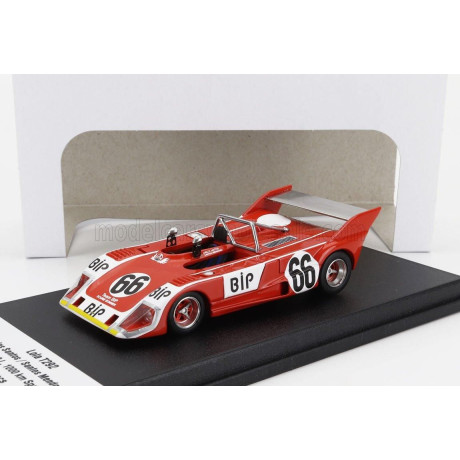 TROFEU LOLA T292 N 66 WINNER SPORT 2.0L CLASS 1000km SPA 1973 CARLOS SANTOS - SANTOS MENDONCA - RED WHITE 1/43