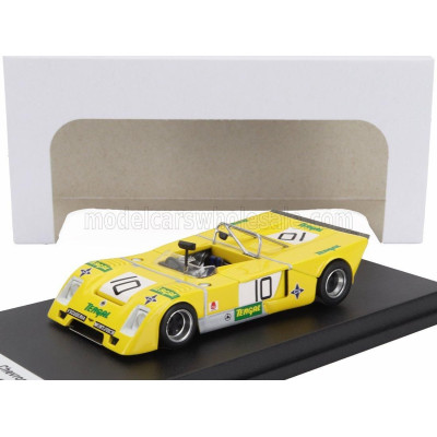 TROFEU CHEVRON B23 N 10 3rd RALLY VILA REAL 1973 JORGE DE BAGRATION - YELLOW 1/43