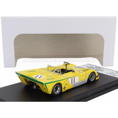 TROFEU CHEVRON B23 N 11 7th RALLY VILA REAL 1973 JOSE MARIA JUNCADELLA - YELLOW 1/43