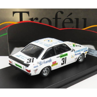 TROFEU FORD ENGLAND ESCORT MKII RS 2000 N 31 2nd RALLY VILA DO CONDE 1981 F.GASPAR - WHITE 1/43