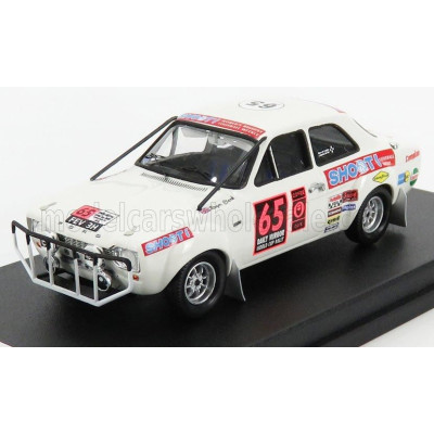TROFEU FORD ENGLAND ESCORT MKI (night version) N 65 RALLY LONDON - MEXICO 1970 R.CLARK - A.POOLE - WHITE 1/43