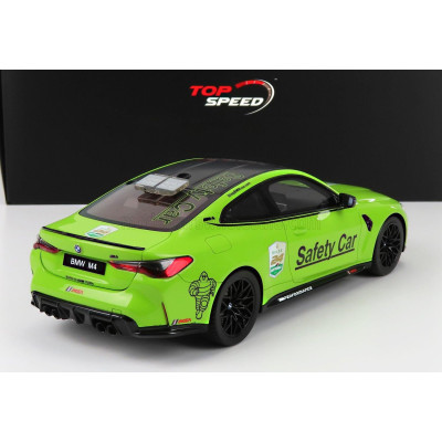 TRUESCALE BMW 4-SERIES M4 M-PERFORMANCE (G82) SAFETY CAR 24h DAYTONA 2022 - LIGHT GREEN MET 1/18