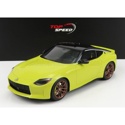 TRUESCALE NISSAN FAIRLADY Z PROTOTYPE SPEC LHD 2023 - YELLOW BLACK 1/18