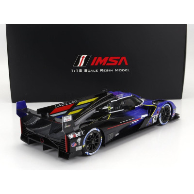 TRUESCALE CADILLAC V-SERIES R 5.5L V8 TEAM CADILLAC RACING N 02 24h DAYTONA 2023 E.BAMBER - A.LYNN - R.WESTBROOK - BLUE BLACK 1/