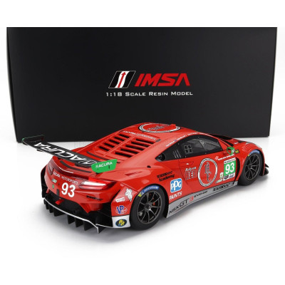 TRUESCALE ACURA NSX GT3 EVO22 TEAM RACERS EDGE N 93 GTD CLASS 24h DAYTONA 2023 R.BRISCOE - D.FORMAL - A.HARRISON - K.MARCELLI -