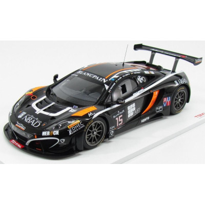 TRUESCALE McLAREN MP4-12 GT3 TEAM BOUTSEN GINION RACING N 15 24h SPA 2014 K.A.OJJEH - O.GROTZ - F.VERVISCH - G.PANTANO - BLACK 1