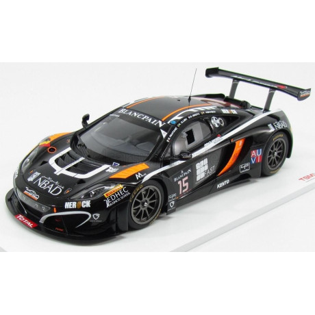 TRUESCALE McLAREN MP4-12 GT3 TEAM BOUTSEN GINION RACING N 15 24h SPA 2014 K.A.OJJEH - O.GROTZ - F.VERVISCH - G.PANTANO - BLACK 1