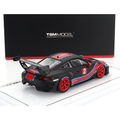 TRUESCALE PORSCHE 911 991 GT2 RS COUPE N 2 CLUBSPORT 2018 - BLACK RED LIGHT BLUE 1/43
