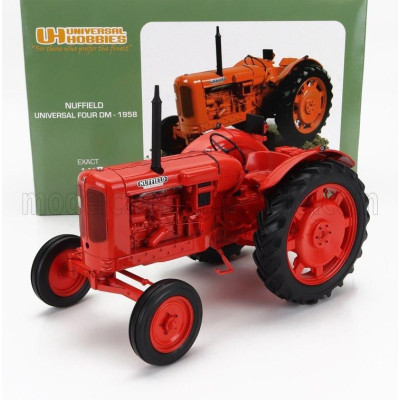 UNIVERSAL HOBBIES NUFFIELD UNIVERSAL FOUR DM TRACTOR 1958 - ORANGE 1/16