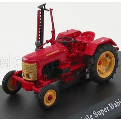 UNIVERSAL HOBBIES BABIOLE SUPER BABI 203 TRACTOR 1954 - RED 1/43
