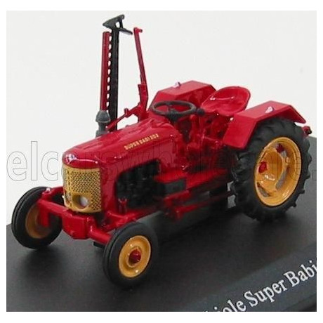 UNIVERSAL HOBBIES BABIOLE SUPER BABI 203 TRACTOR 1954 - RED 1/43