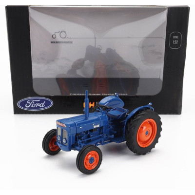 UNIVERSAL HOBBIES FORDSON SUPER DEXTA TRACTOR 1962 - BLUE ORANGE 1/32