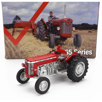 UNIVERSAL HOBBIES MASSEY FERGUSON MF65 MKII TRACTOR 1968 - RED SILVER 1/32