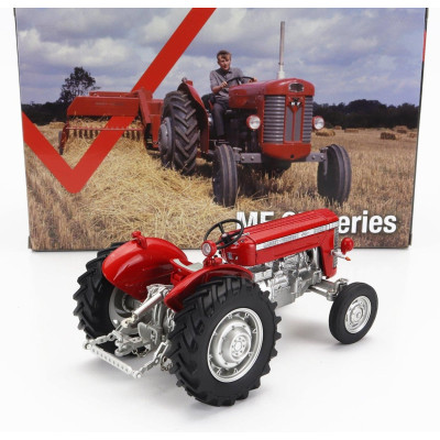 UNIVERSAL HOBBIES MASSEY FERGUSON MF65 MKII TRACTOR 1968 - RED SILVER 1/32