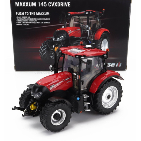 UNIVERSAL HOBBIES CASE-IH MAXXUM 145 TRACTOR 2017 - RED BLACK 1/32