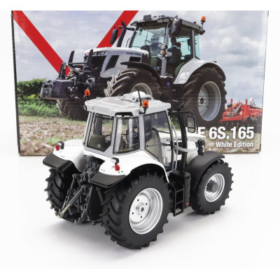 UNIVERSAL HOBBIES MASSEY FERGUSON MF6S.165 TRACTOR WHITE EDITION 2022 - WHITE GREY 1/32