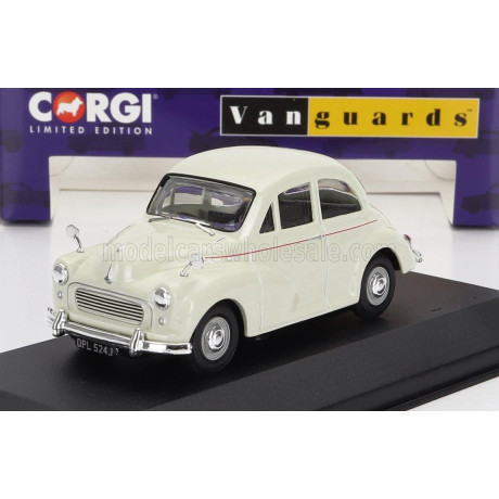 VANGUARDS MORRIS MINOR 1000 1963 - WHITE 1/43