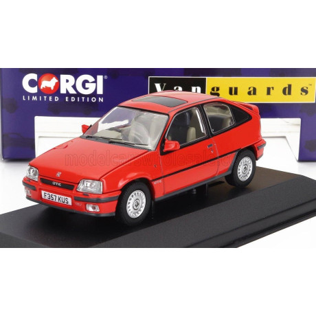 VANGUARDS VAUXHALL ASTRA GTE 16V 1989 - RED 1/43