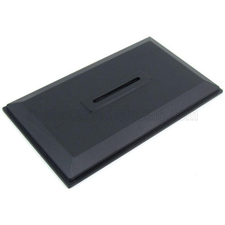 VETRINA DISPLAY BOX VETRINA DISPLAY BOX SOLO BASE - ONLY BASE - Lungh.LENGHT cm 14.1 X Largh.WIDTH cm 8.2 - BLACK 1/43