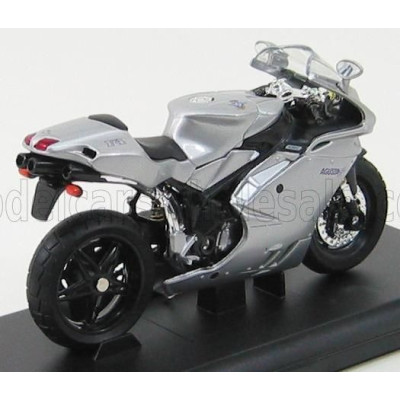 WELLY MV AGUSTA F4S 1+1 1998 - SILVER 1/18