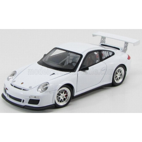 WELLY PORSCHE 911 997-2 GT3 COUPE 2011 - WHITE 1/18