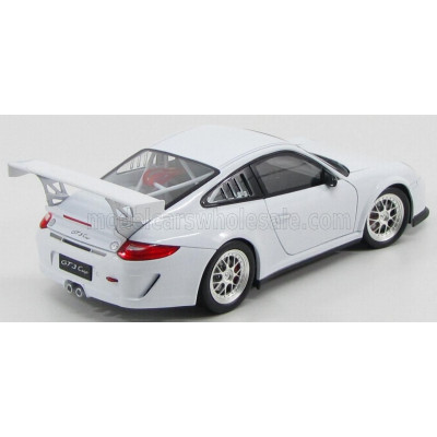 WELLY PORSCHE 911 997-2 GT3 COUPE 2011 - WHITE 1/18