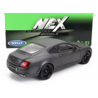 WELLY BENTLEY CONTINENTAL SUPERSPORTS 2009 - MATT GREY MET 1/18